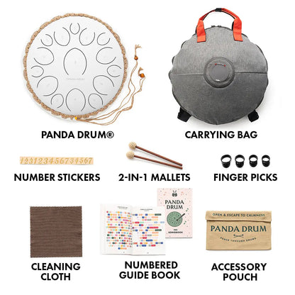 ESCAPE TO CALMNESS WITH PANDA DRUM® • PRO