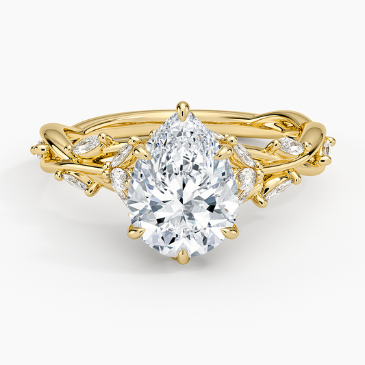 Secret Garden Diamond Ring (1/2 ct. tw.) in 18K Yellow Gold