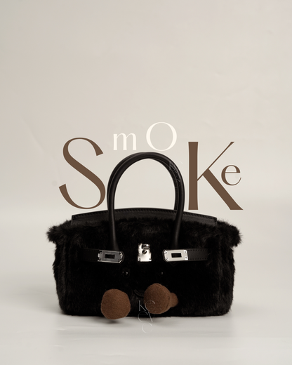 Pocket Plush Tote in Smoke | Limitée Collection