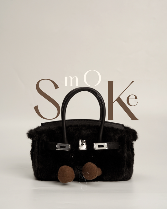 Pocket Plush Tote in Smoke | Limitée Collection