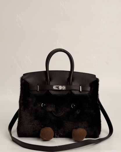 Plush Tote in Smoke | Limitée Collection