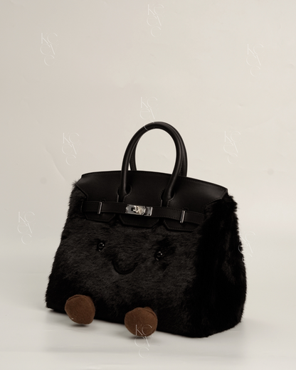 Plush Tote in Smoke | Limitée Collection